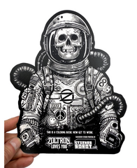 (2) BIG Astronaut Stickers