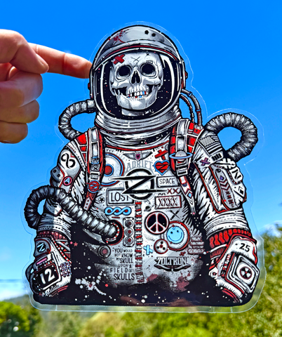 (2) BIG Astronaut Stickers