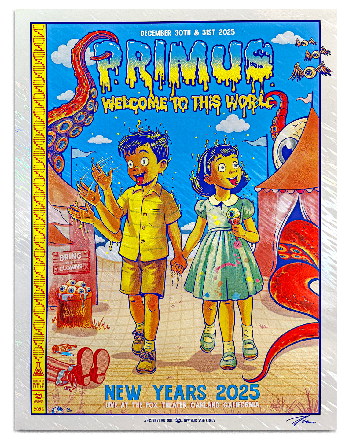 Primus NYE 2025 - White Lava Foil