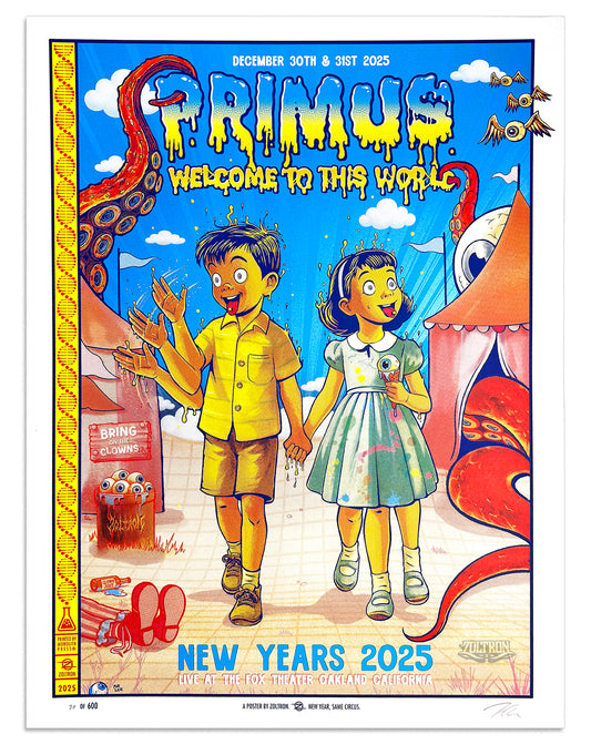 Primus NYE 2025 - Artist Edition
