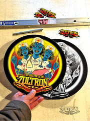 (2) Super-Sized Sadistic & Surgical Siren Stickers