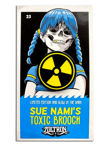 Nuclear Black & Yellow (Glow in the Dark) Pin