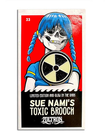 Nuclear (Black & Glow in the Dark) Enamel Pin
