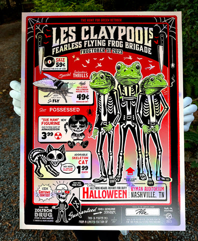 Les Claypool's Frog Brigade (Pearlescent Foil Edition of 40)