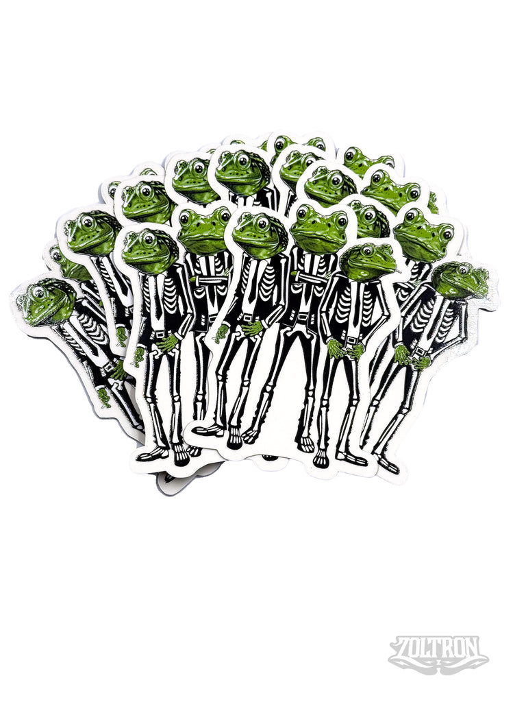 (10) Rat Pack Skeletal Frog Brigaders