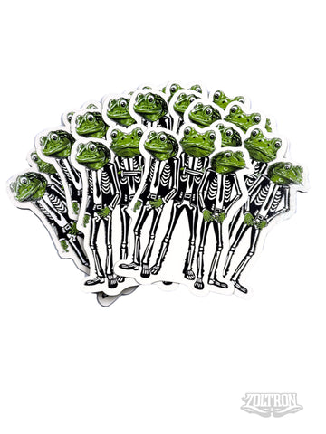 (10) Rat Pack Skeletal Frog Brigaders