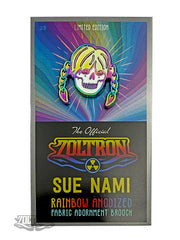 Sue Nami Anodized Brooch