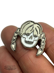 Sue Nami Black Nickel Brooch
