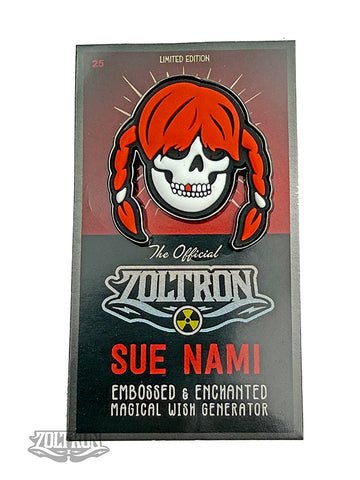 Sue Nami Embossed Wish Generator - Red