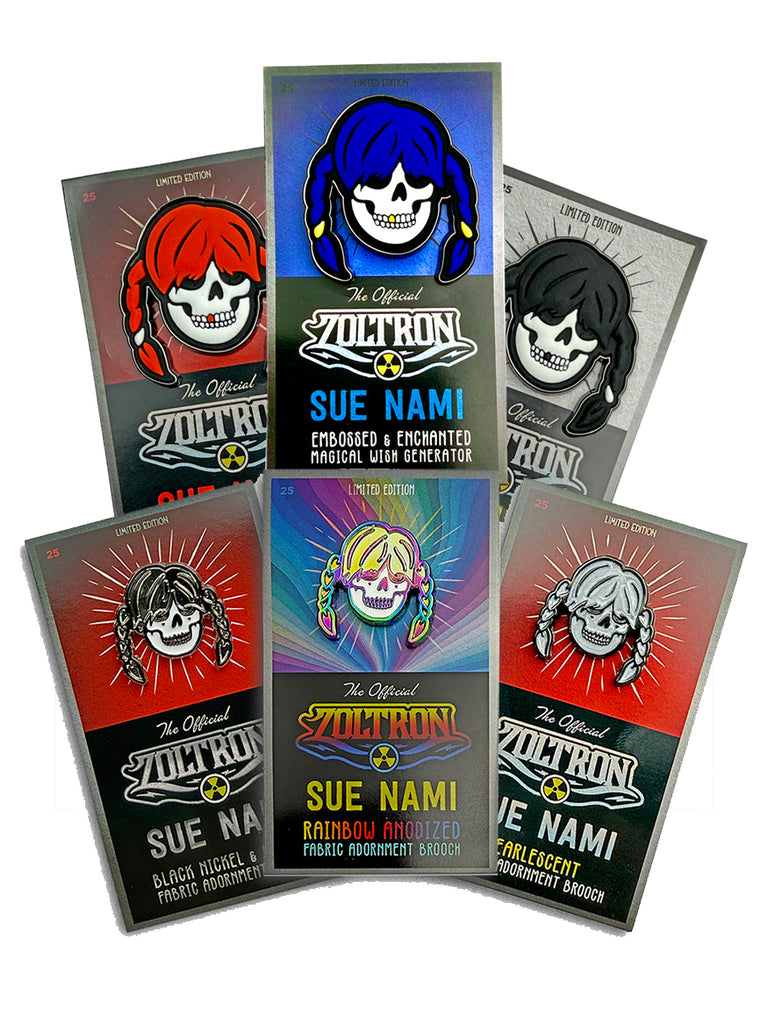 Sue Nami Pin Bundle (Set of 6 Pins)