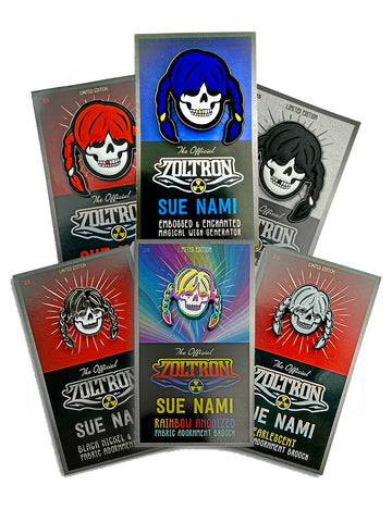 Sue Nami Pin Bundle (Set of 6 Pins)