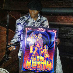 Kool Keith Black Light - Brooklyn Bowl Poster