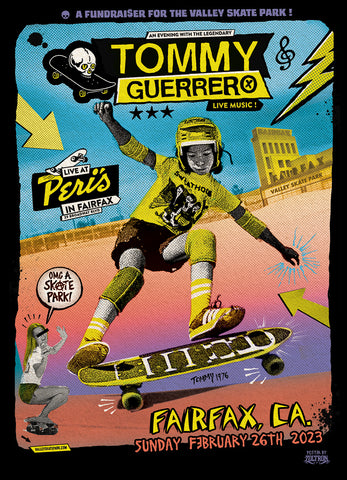 Tommy Guerrero Benefit Poster