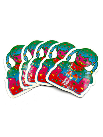 (5) Sue Nami Split Fountain Stickers