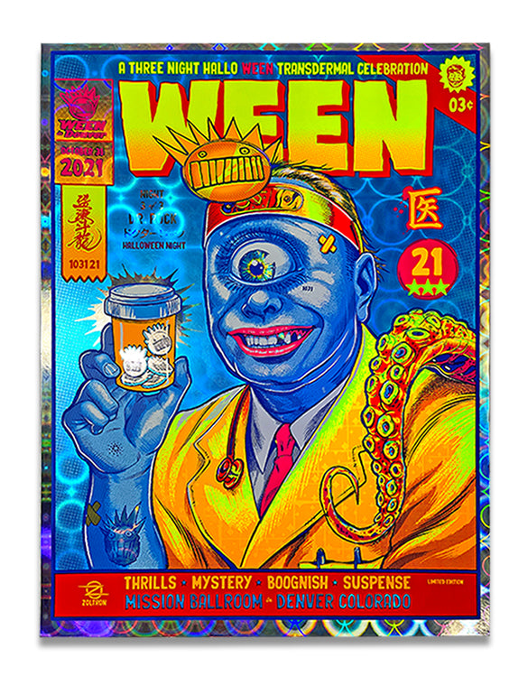 WEEN Holospaz Foil - NIGHT THREE -  #/35